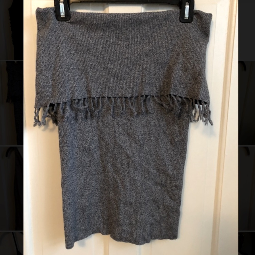 Off the Shoulder Fringe Top